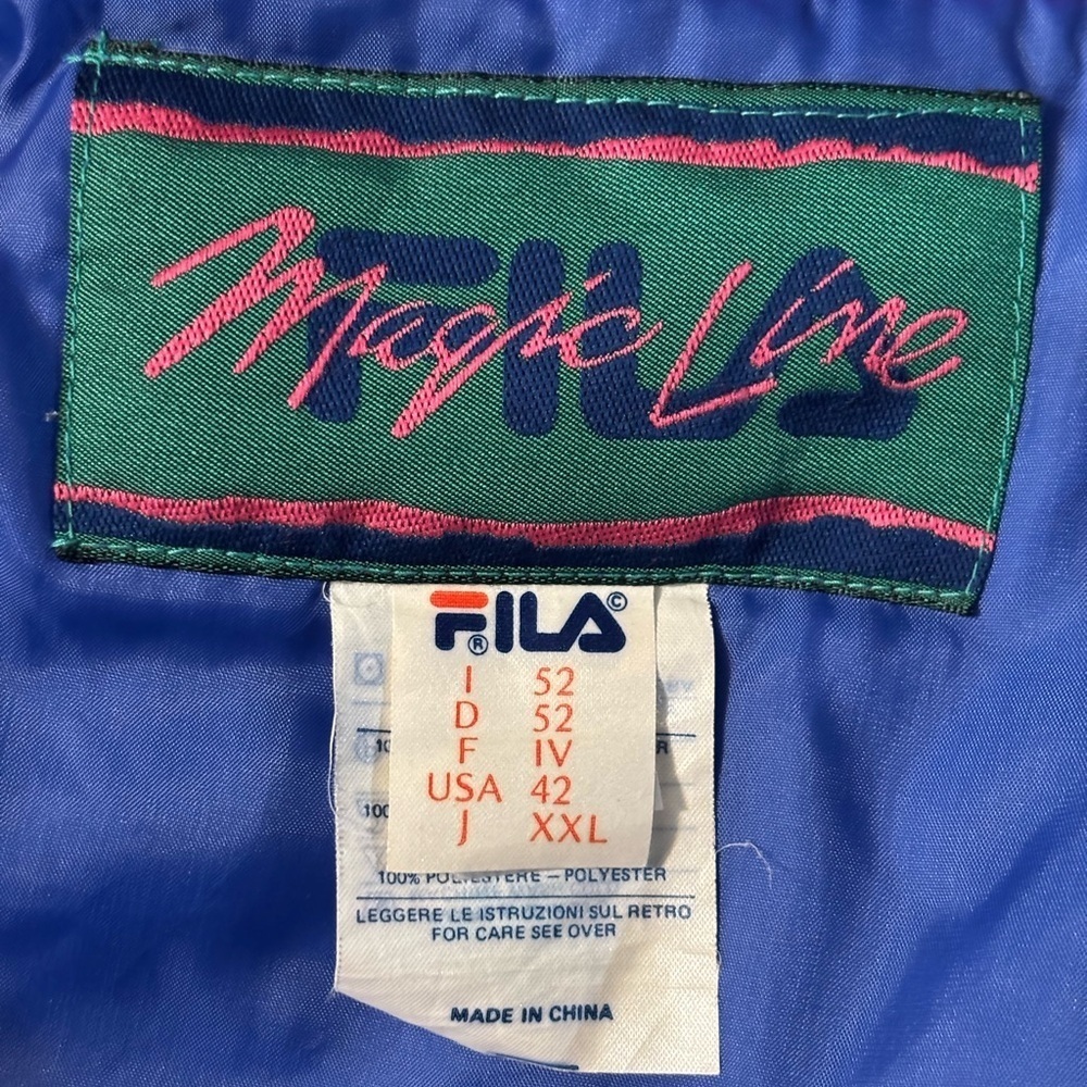 VINTAGE SKI SUIT 90'S
FILA MAGIC LINE Size XXL - Picture 10 of 11